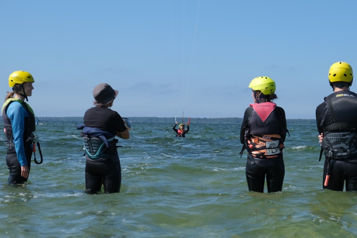 Nauka kitesurfingu